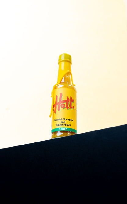 Roasted Pineapple and Yellow Fatalli Hott Sauce